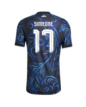 Billige Fotballdrakt Argentina Giuliano Simeone #17 Replika Bortedrakt VM 2026 Kortermet Billige Fotballdrakt Argentina Giuliano Simeone #17 Replika Bortedrakt VM 2026 Kortermet